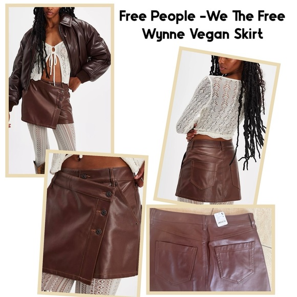 Free People Dresses & Skirts - Free People -We The Free Wynne Vegan Skirt